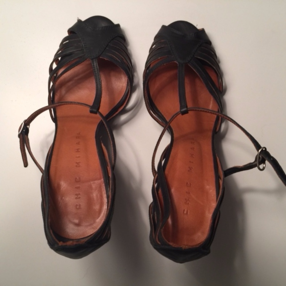 Chie Mihara Black Heels